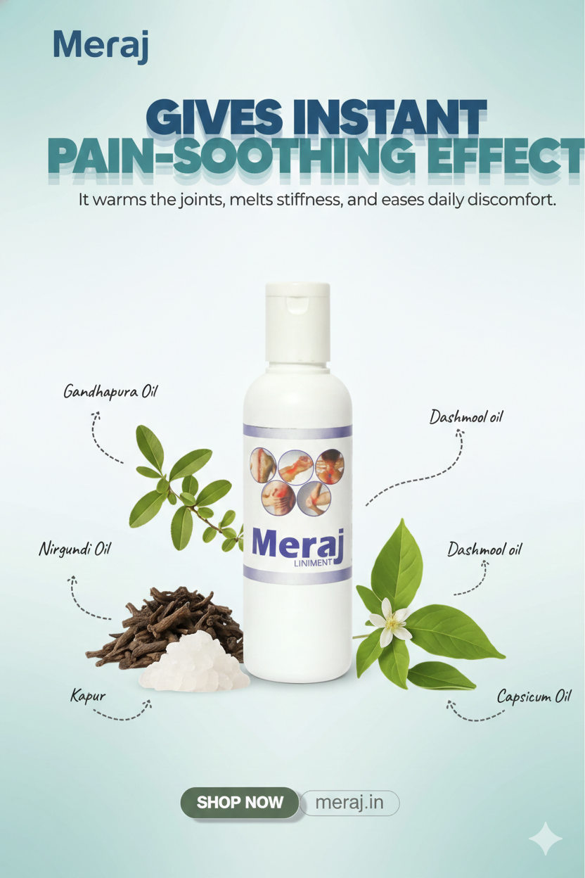Meraj Liniment Oil (100ml)