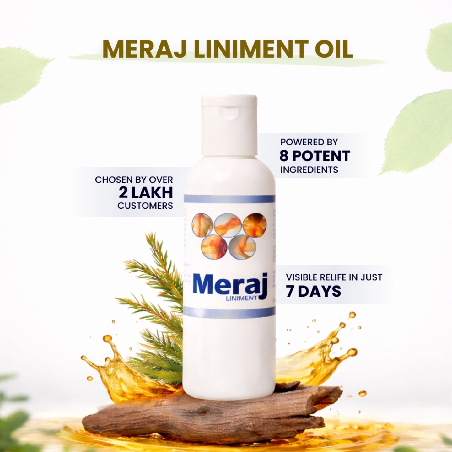 Meraj Liniment Oil (100ml)