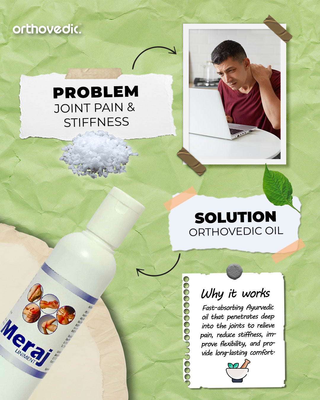 Meraj Liniment Oil (100ml)