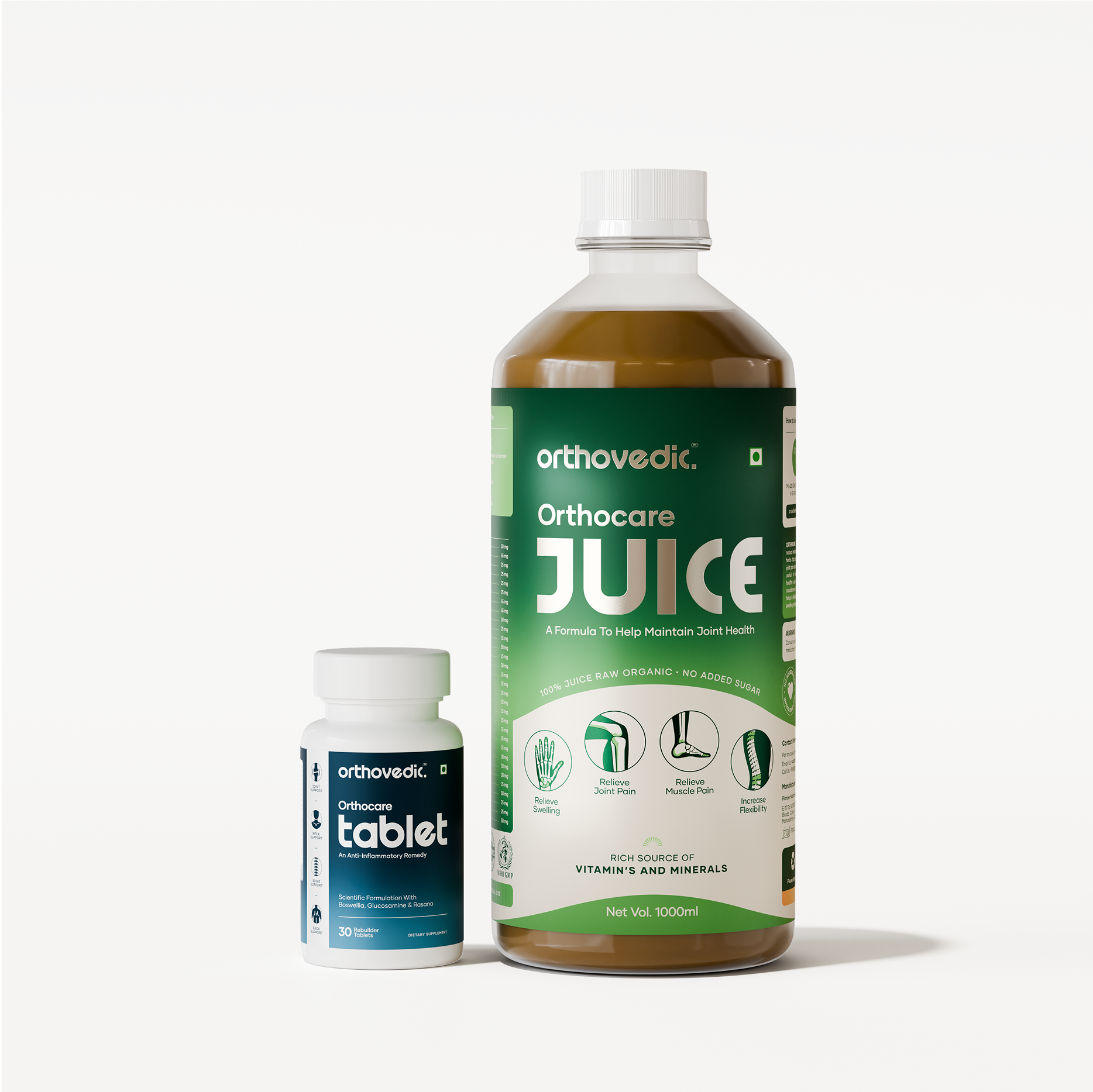 Orthocare Juice + Tablets